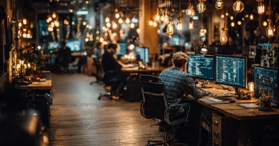 Comparison diagram showing agency team structure versus solo freelancer for MVP development