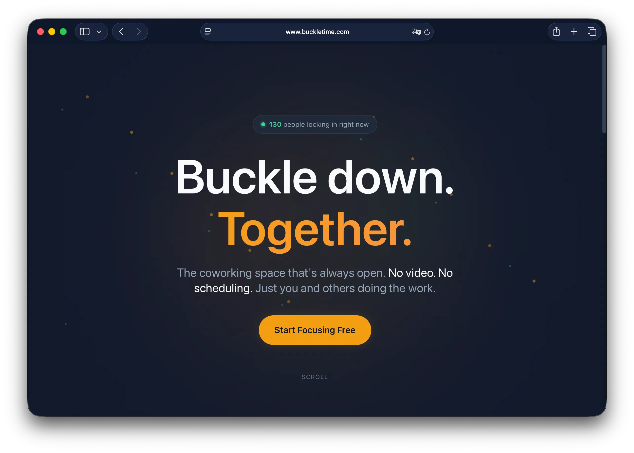 Buckletime.com screenshot