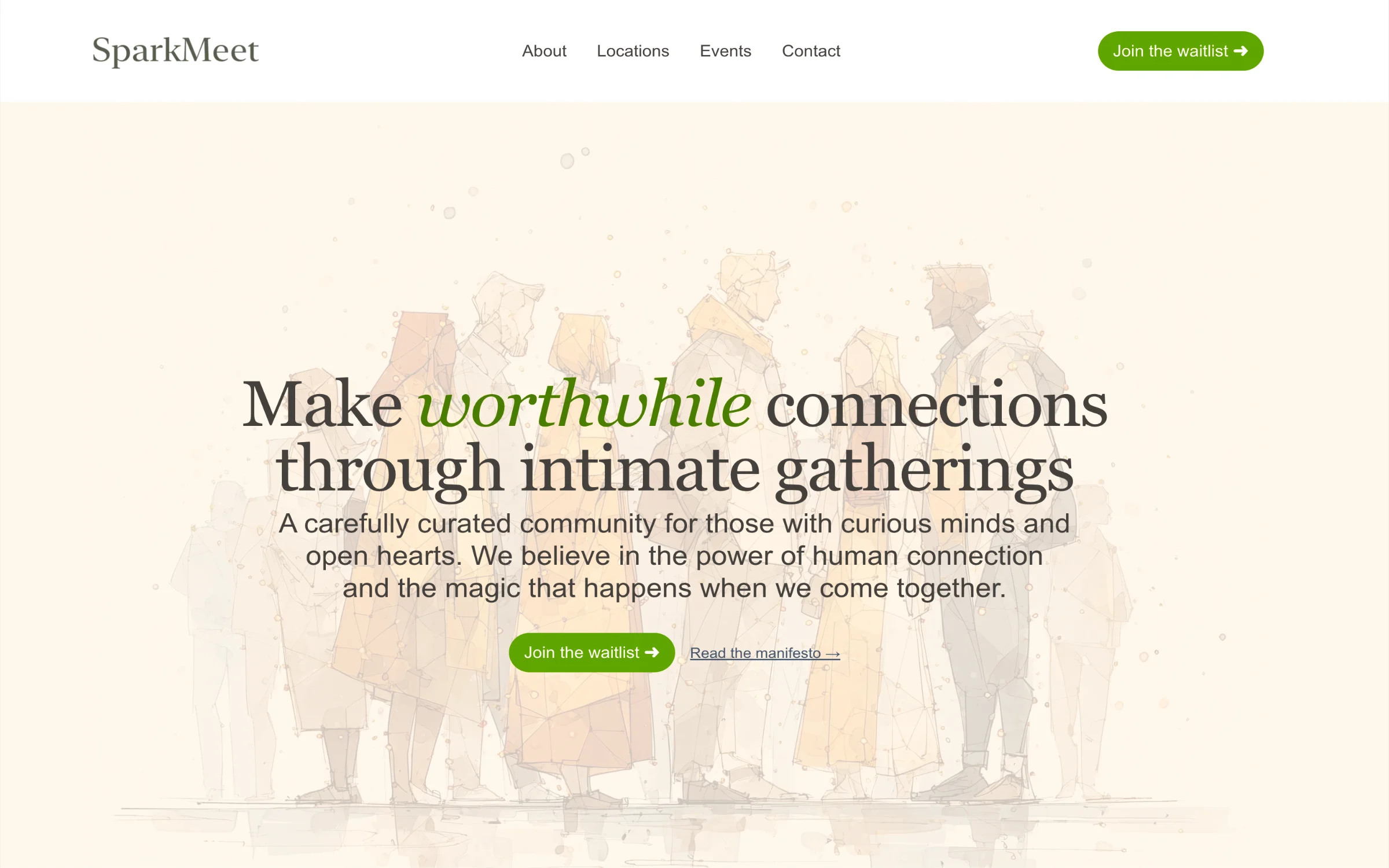 Sparkmeet.net screenshot