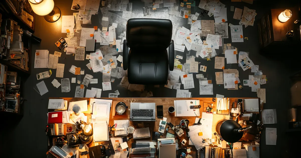 Hand-written to-do list on a notebook page with a pen resting across it